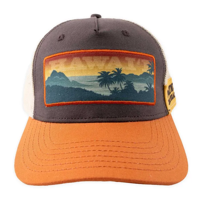 Rings GREATMOUNTAINWE Polynesian Cultural Center Rough Cut Contrast Ball Cap Rings GREATMOUNTAINWE Polynesian Cultural Center Rough Cut Contrast Ball Cap