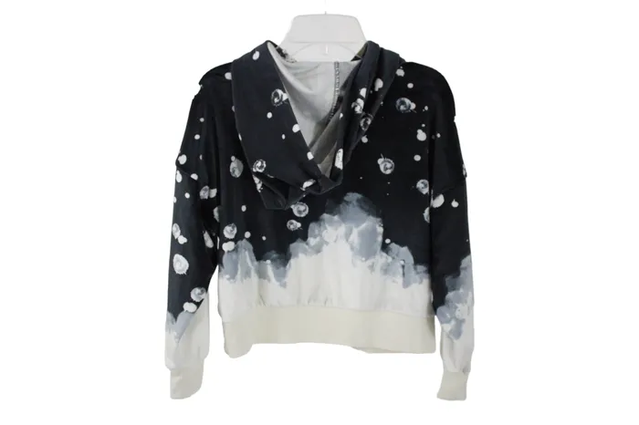 Rings Justice Justice Black Ombre Super Soft Hoodie 78