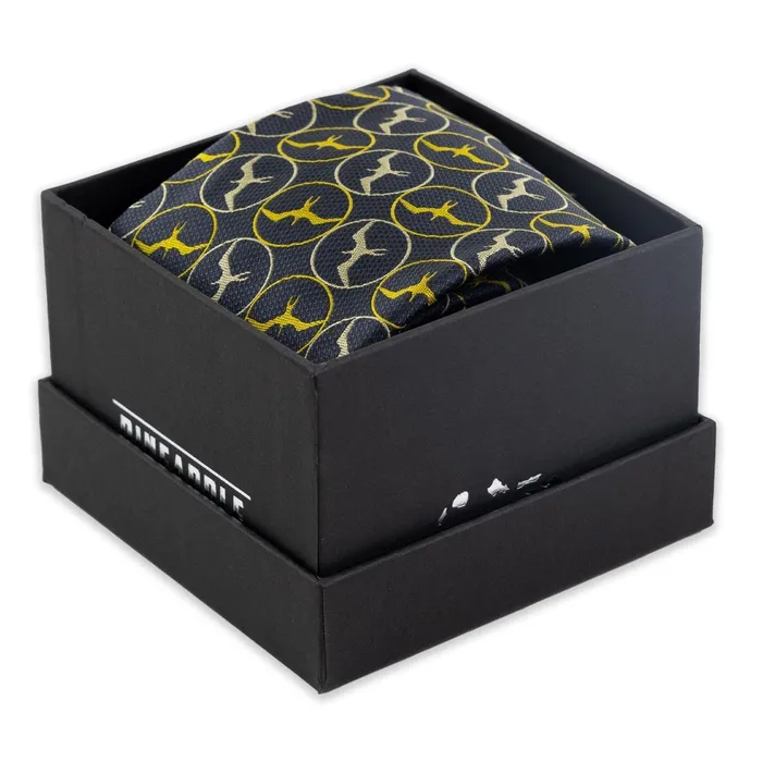 Rings PINEAPPLEPALAKA Pineapple Palaka Iwa Neck Tie Black Gold