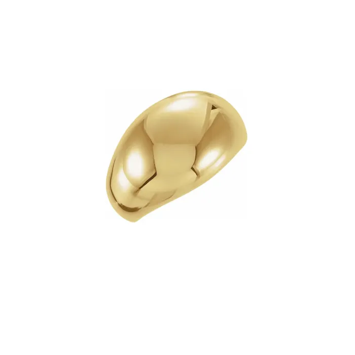 Rings RACHEL LYNN CHICAGO 14 Karat Gold Dome 14mm Ring