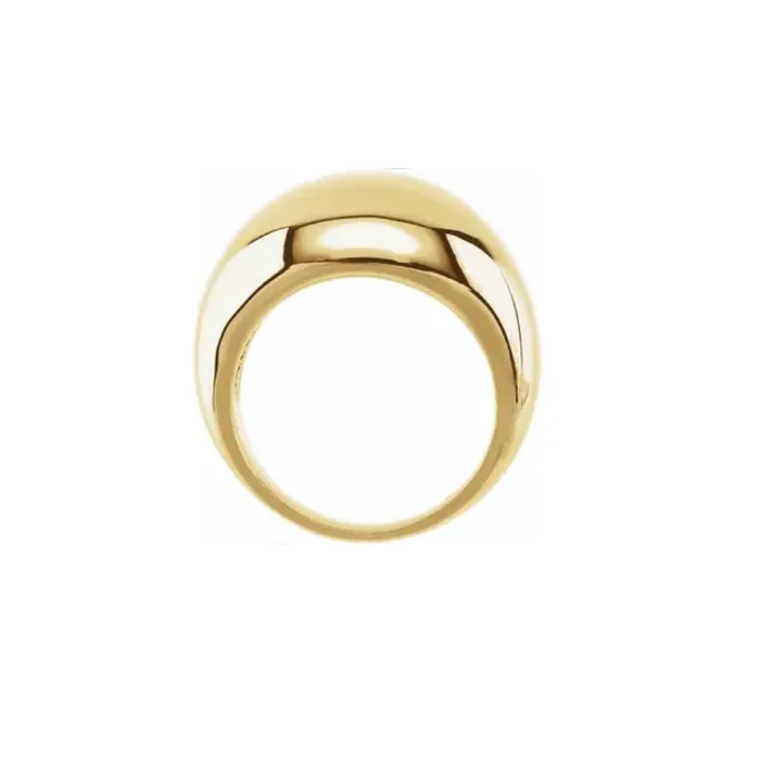 Rings RACHEL LYNN CHICAGO 14 Karat Gold Dome 14mm Ring