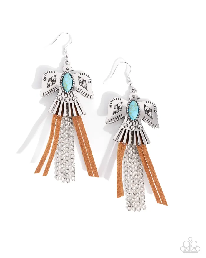 Rings Southwestern Selfie Blue Paparazzi Accessories