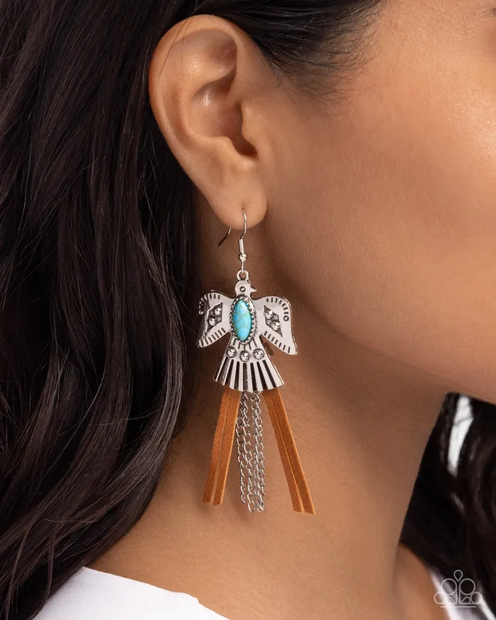 Rings Southwestern Selfie Blue Paparazzi Accessories