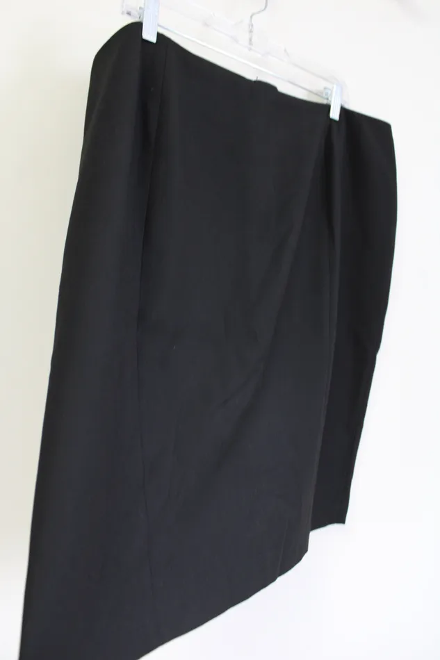 Talbots Talbots Black Pencil Skirt 18W Rings