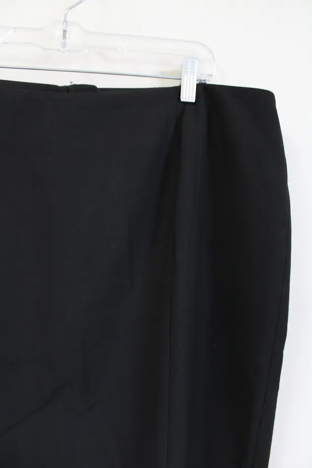 Talbots Talbots Black Pencil Skirt 18W Rings