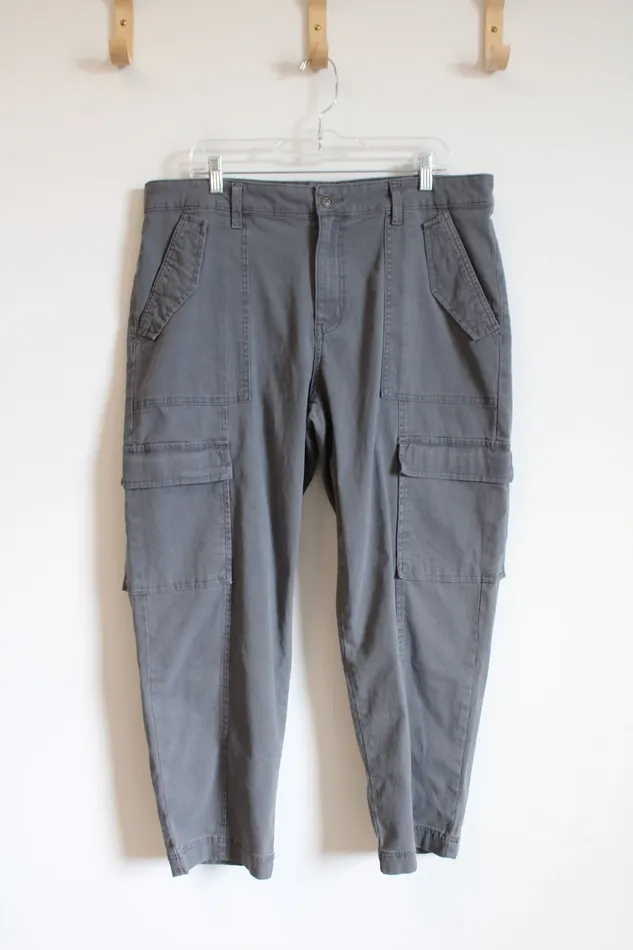 Time And Tru Necklaces Time and Tru Gray Cargo Pants 18