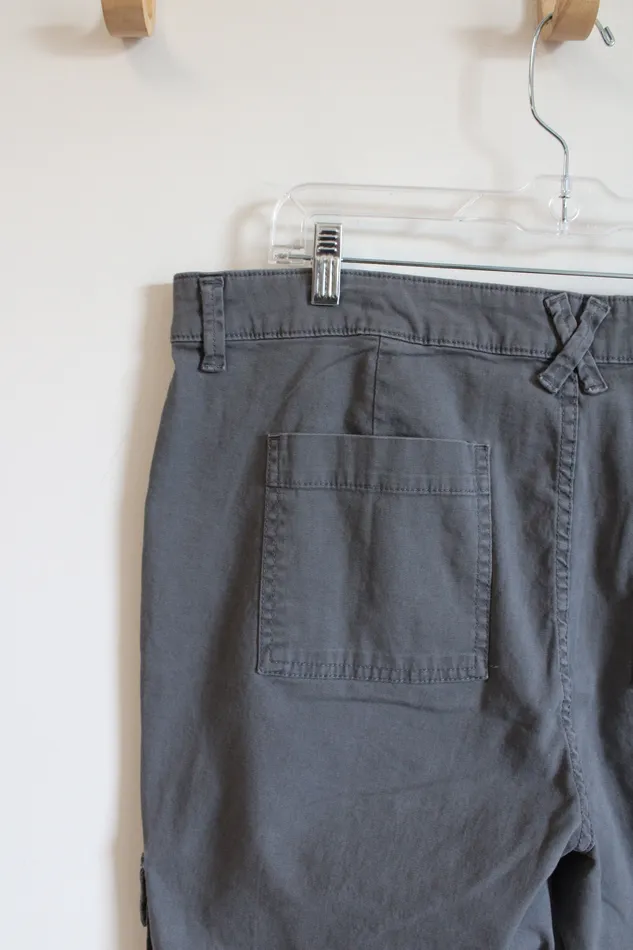 Time And Tru Necklaces Time and Tru Gray Cargo Pants 18
