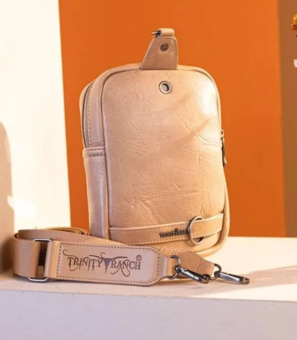 TRINITY RANCH HAIRON COWHIDE SLING BAG LIGHT HAIR TRINITY RANCH Necklaces