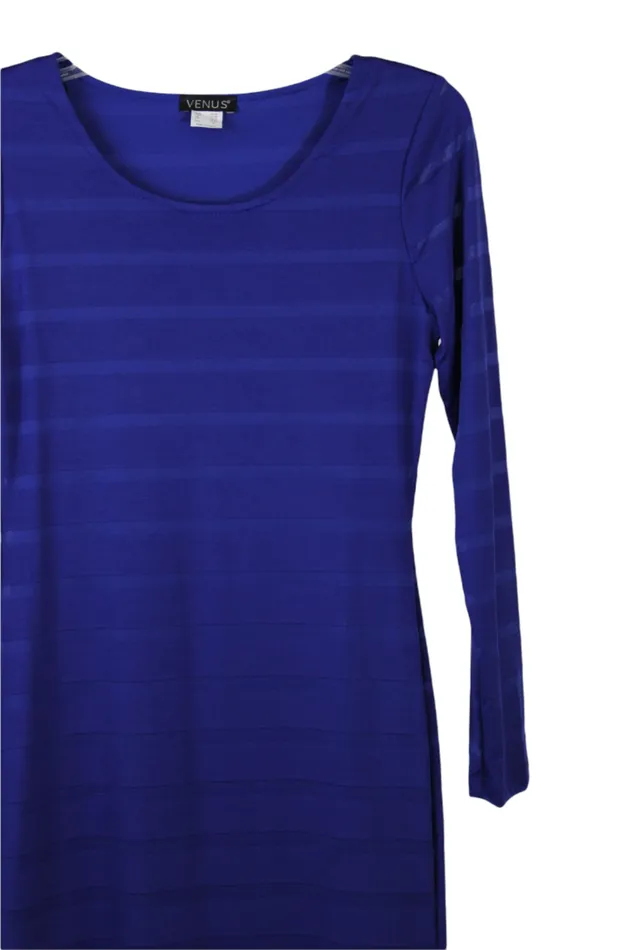 Venus Earrings Venus Cobalt Striped Dress S