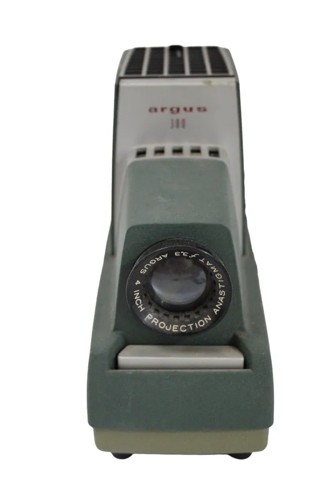 Vintage Argus 300 Watt Projector Jubilee Thrift Earrings