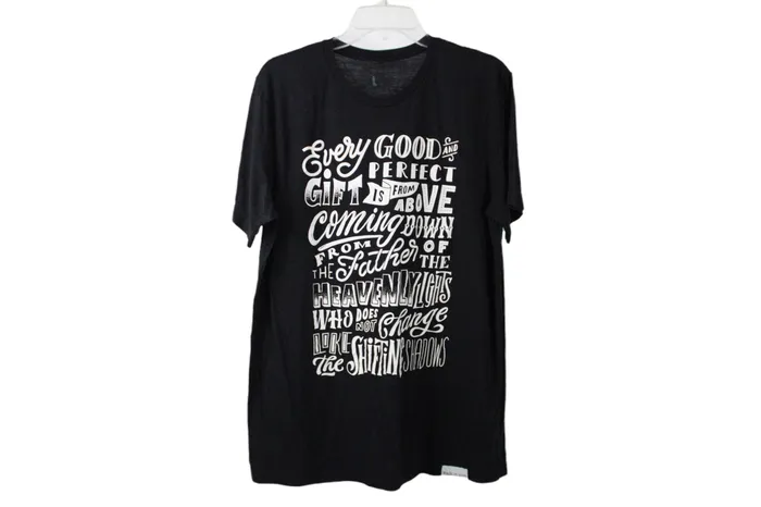Walk In Love Walk In Love Black Every Good Perfect Gift Tee L Necklaces