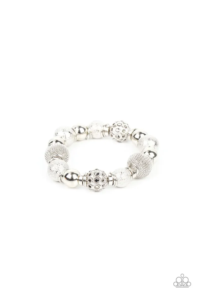 We Totally Mesh Silver Paparazzi Accessories Rings