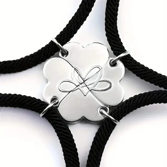 4piece Magnetic Bracelet for Friends And Family worldnetgifts Bracelets