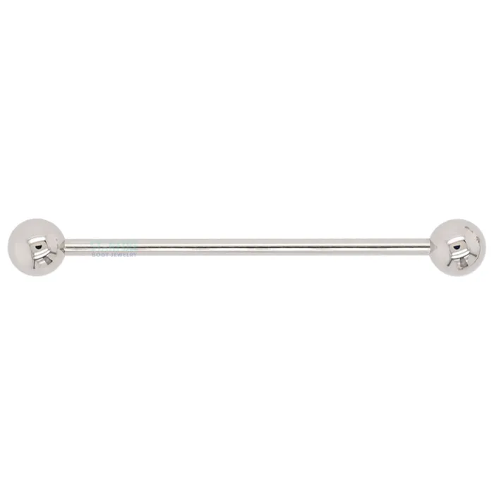 Anatometal Earrings Stainless Steel Straight Barbell 0 ga