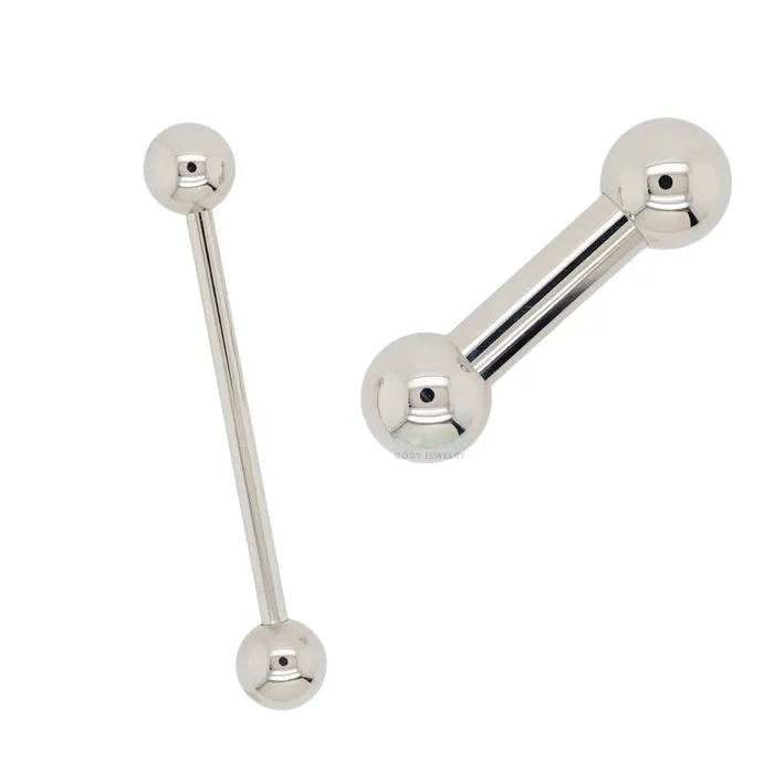 Anatometal Earrings Titanium Straight Barbell 00 ga
