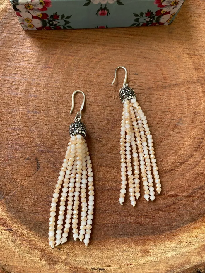 Attrangi Earrings Crystal Danglers