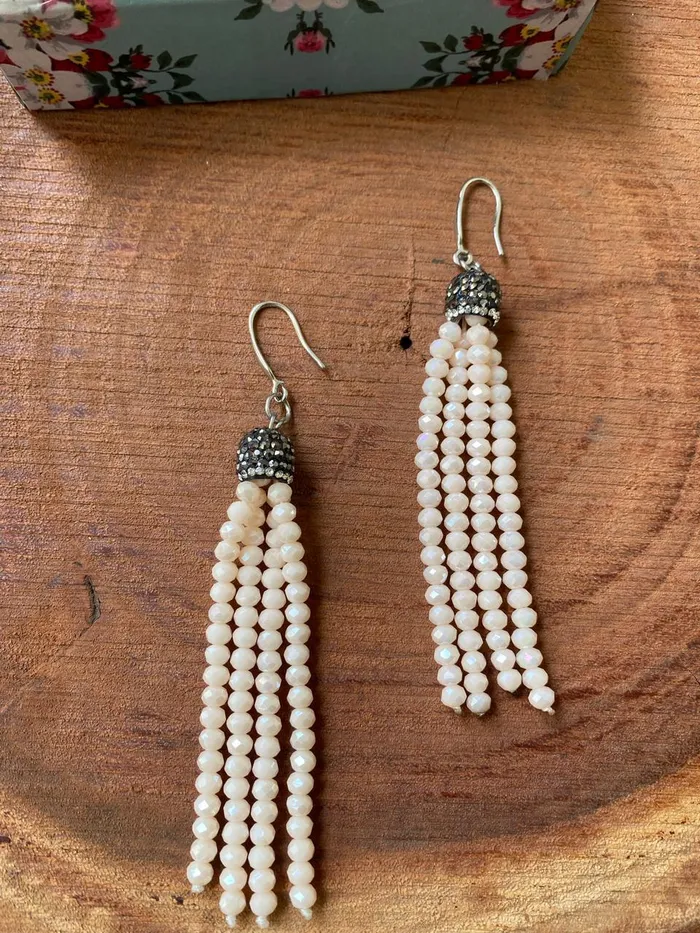 Attrangi Earrings Crystal Danglers Attrangi Earrings Crystal Danglers