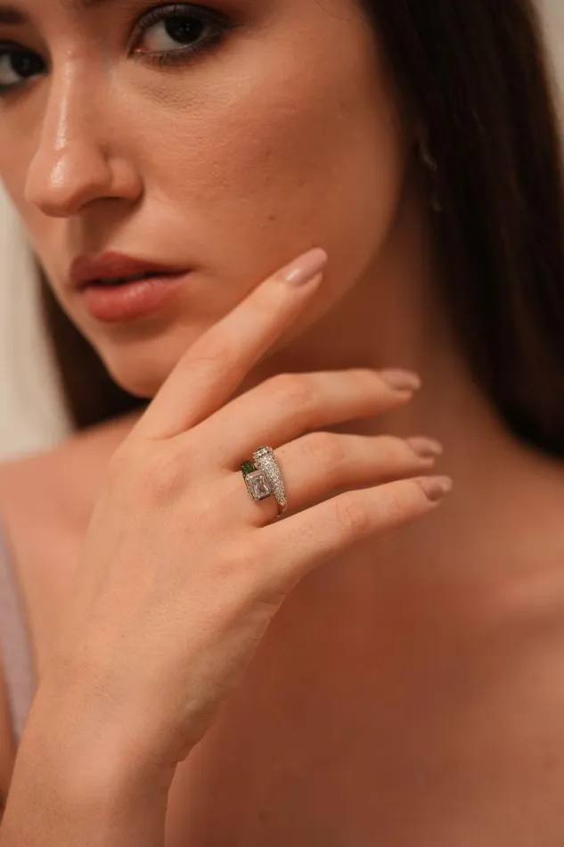 Attrangi Rings Nancy Adjustable Diamond Ring
