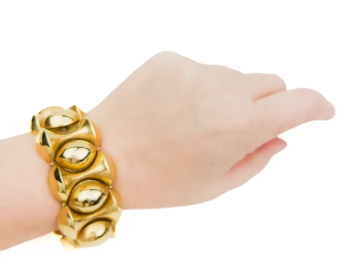 Bracelets Isadoras LD RetroEra 14KT Gold Bracelet