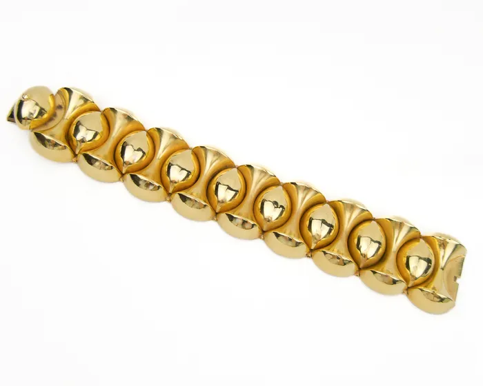 Bracelets Isadoras LD RetroEra 14KT Gold Bracelet