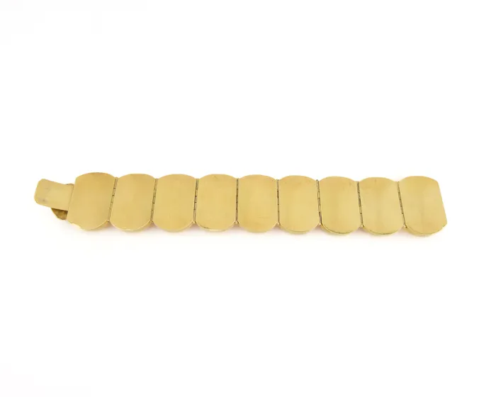 Bracelets Isadoras LD RetroEra 14KT Gold Bracelet