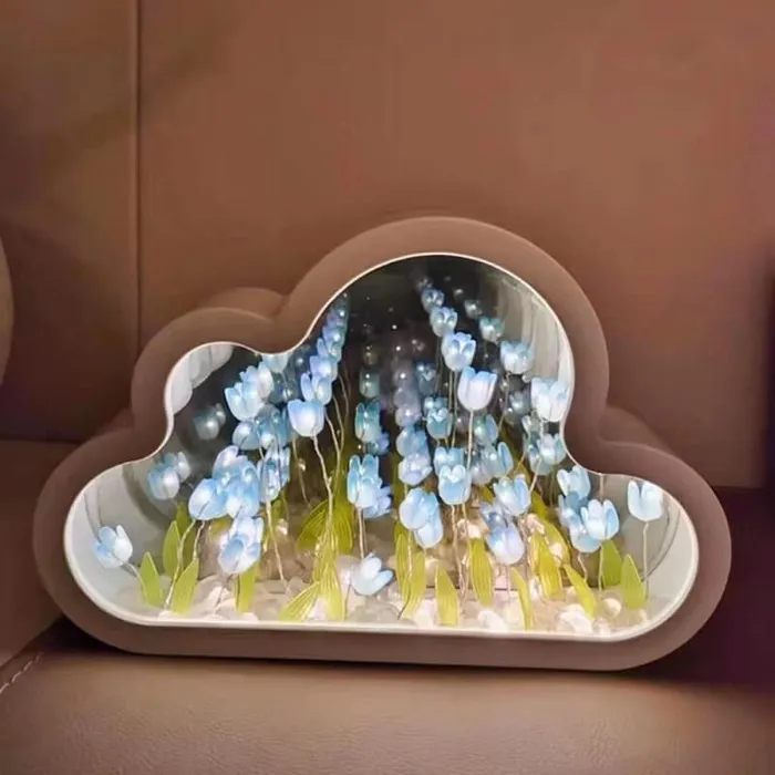 Buildable 20 Flowers Tulip Lamp worldnetgifts Earrings
