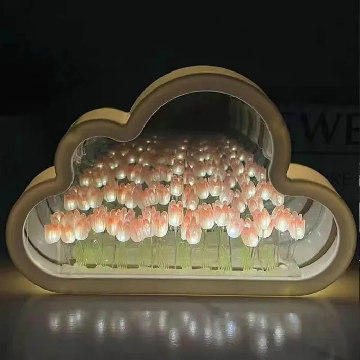Buildable 20 Flowers Tulip Lamp worldnetgifts Earrings