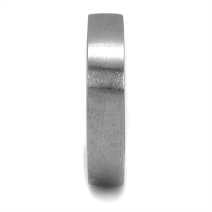 CJE2668 Mens Stainless Steel Plain Band Ring Green Rings