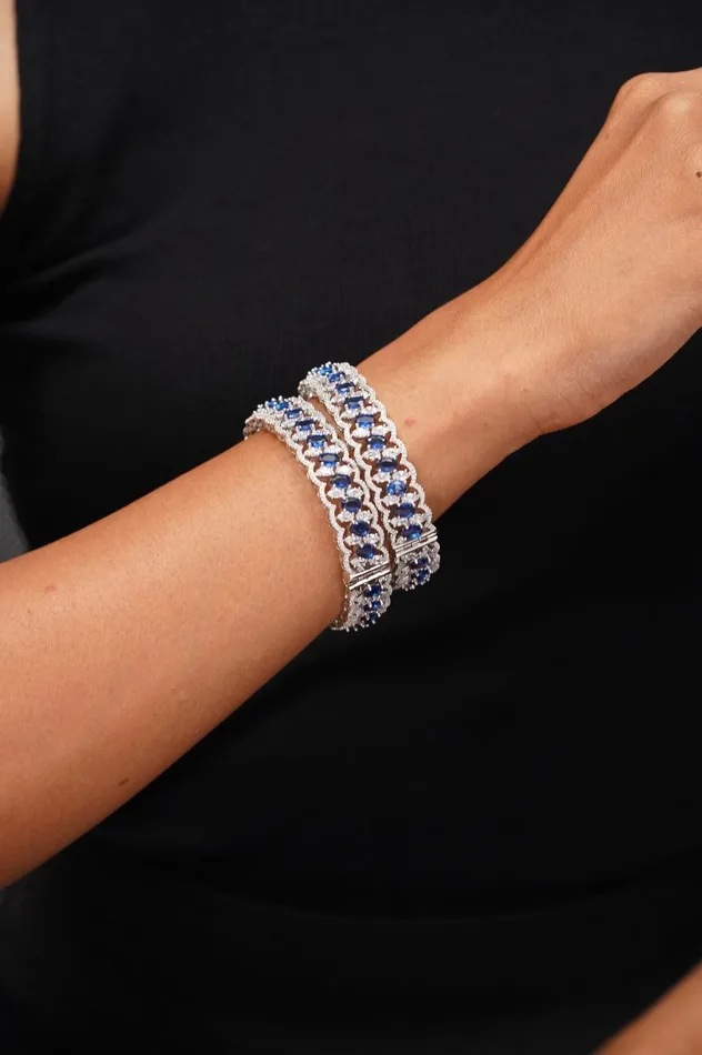 Earrings Attrangi Mishti Diamond Thick Coloured Bangles
