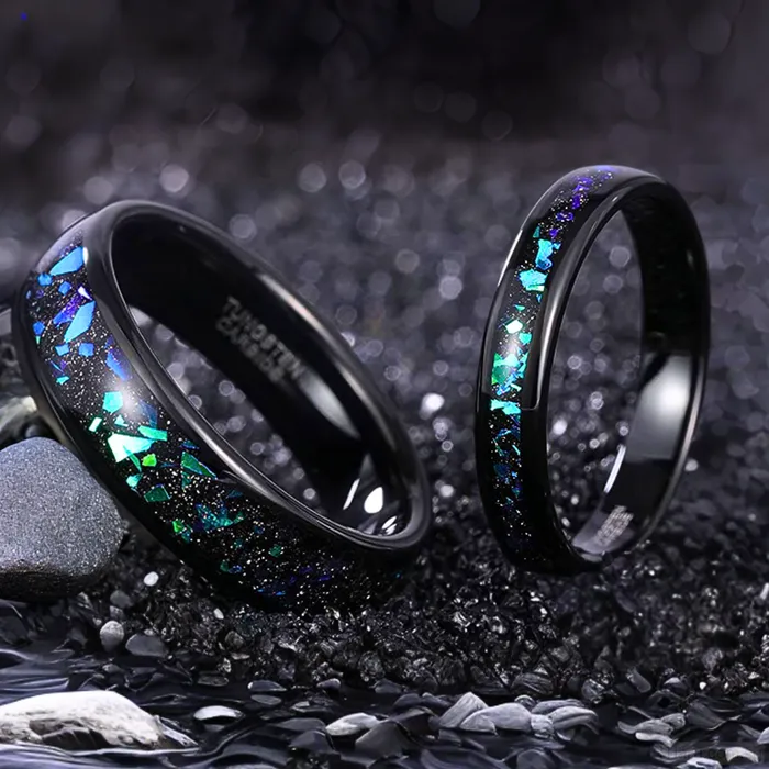 Earrings Avatar Tungsten Couple Rings