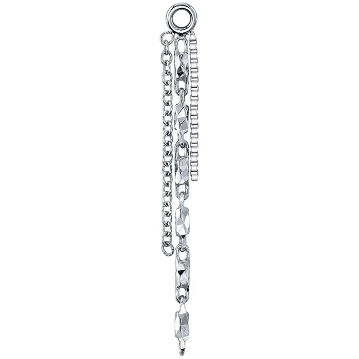 Earrings Body Vision BVLA Ethos Chain Charm in Gold