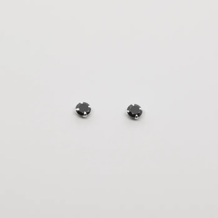 Earrings fejn KS black stud