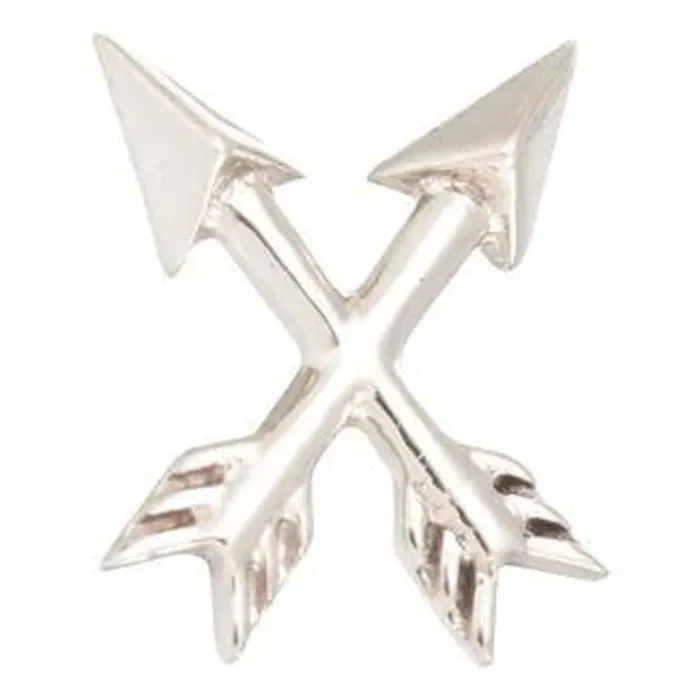 Earrings Tawapa threadless Artemis Pin in Gold