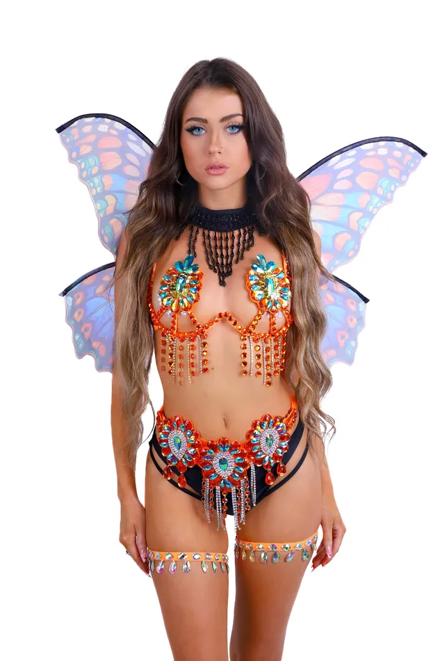 Earrings THE LUMI SHOP Monarch Butterfly Wings Earrings THE LUMI SHOP Monarch Butterfly Wings