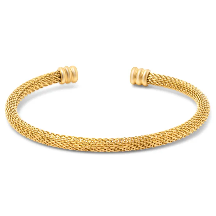 Ellie Vail Bracelets Sinclair Mesh Cuff Bracelet