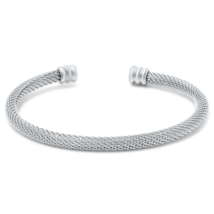 Ellie Vail Bracelets Sinclair Mesh Cuff Bracelet