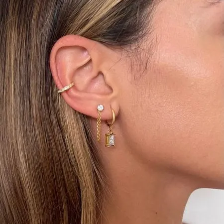 Ellie Vail Earrings Leila Ear Cuff
