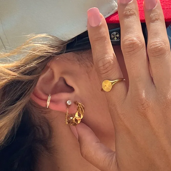 Ellie Vail Earrings Leila Ear Cuff