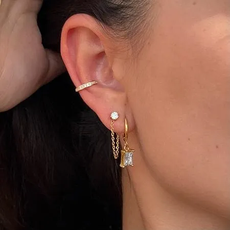 Ellie Vail Earrings Leila Ear Cuff