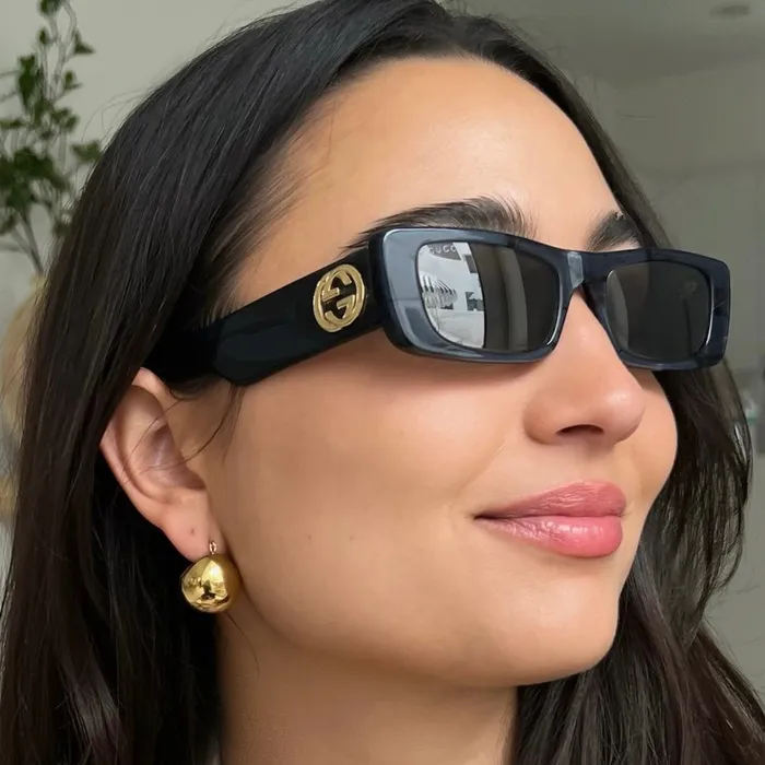 Ellie Vail Lottie Dome Hoop Earring Earrings