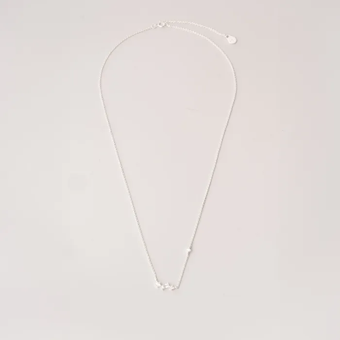 fejn ML Necklaces sparkle baguette necklace