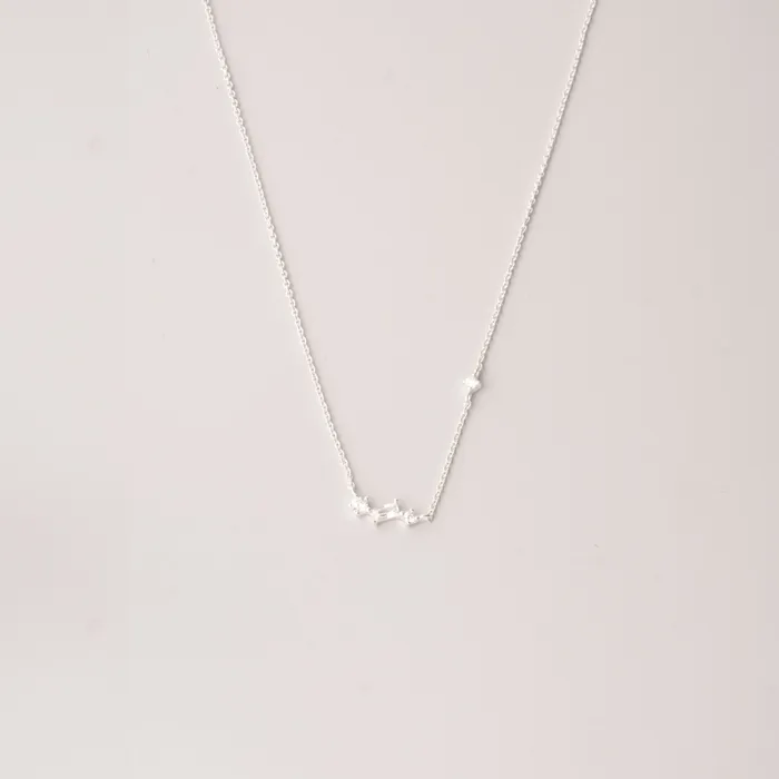 fejn ML Necklaces sparkle baguette necklace