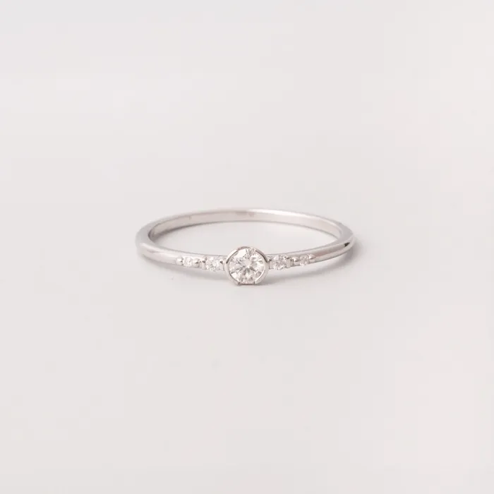 fejn PWD the modern engagement ring solid gold Rings