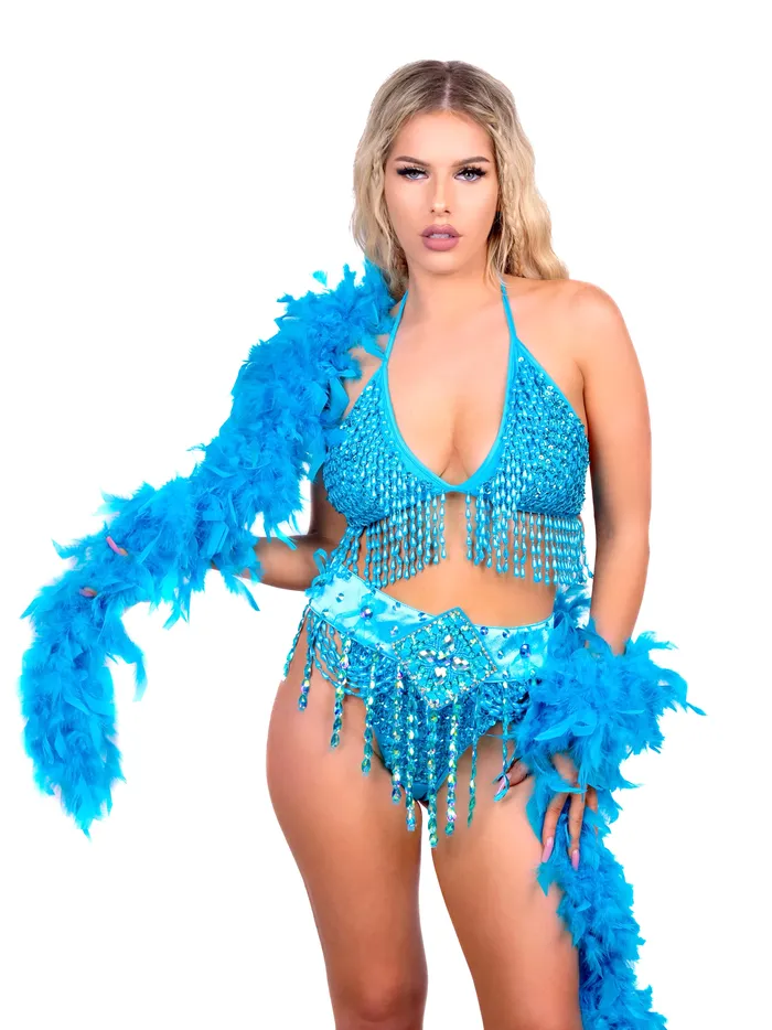 FULL OUTFIT Baby Blue Diva 4 pcs THE LUMI SHOP Rings