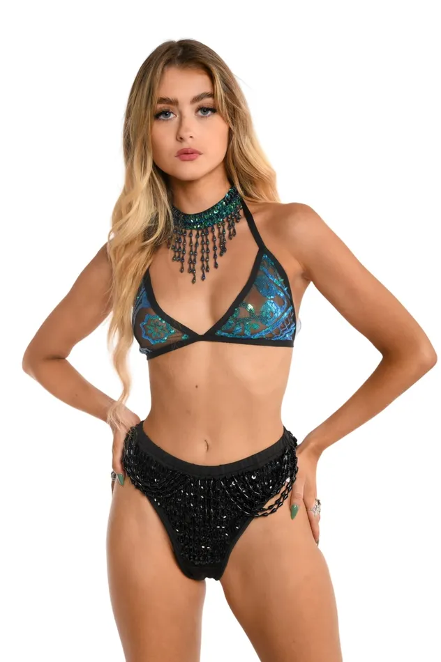 FULL OUTFIT Emerald Vision THE LUMI SHOP Earrings