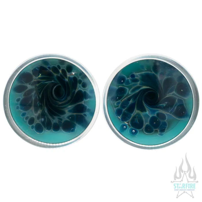 Gorilla Glass Atlantis Collection 2020 Zoa Glass Plugs Earrings