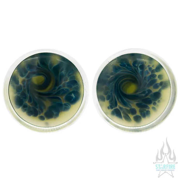 Gorilla Glass Atlantis Collection 2020 Zoa Glass Plugs Earrings