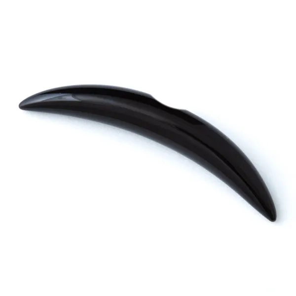 Gorilla Glass Rings Simple Glass Septum Tusk Black