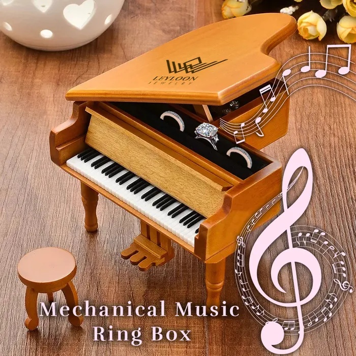 Leyloon Jewelry Rings 20 CTW Elongated Emerald Cut ThreePiece Bridal D Color Basket Moissanite Set