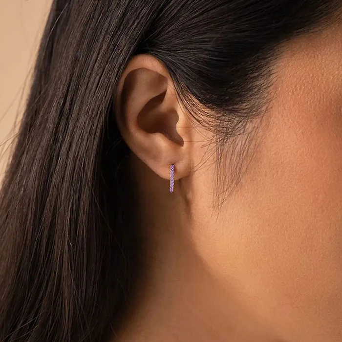 Luxe Collection Luxe3586 Birthstone Ear Hoops Earrings